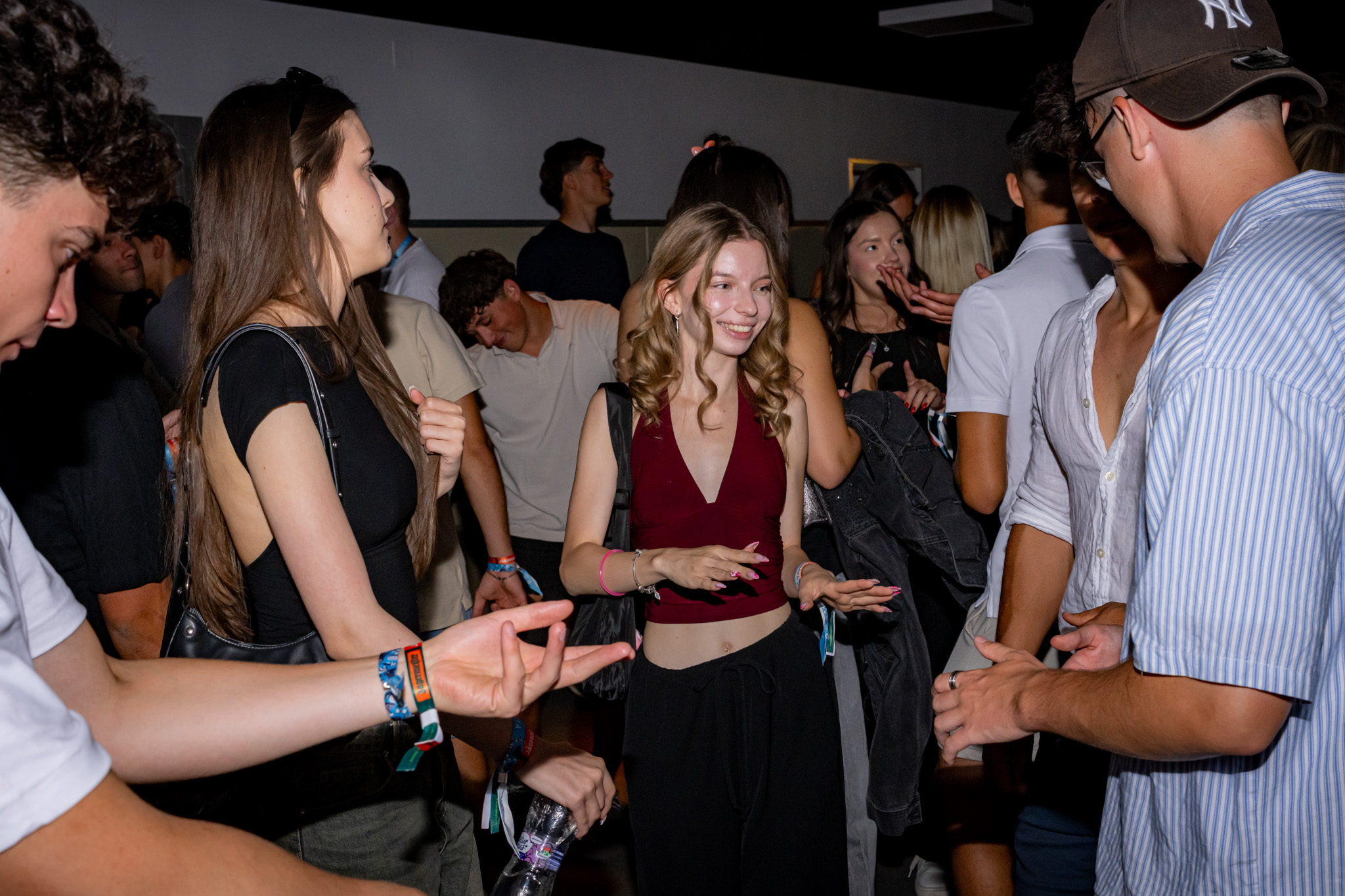 At night, entertainment took centre stage at the Bridge Student and Faculty Club. (Photos: András Adorján)